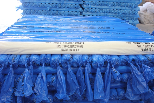 Buy Polythene Sheet 3m X 12m X 1000G - 0% TOLERANCE (10.5 KG) Online | Construction Building Materials | Qetaat.com